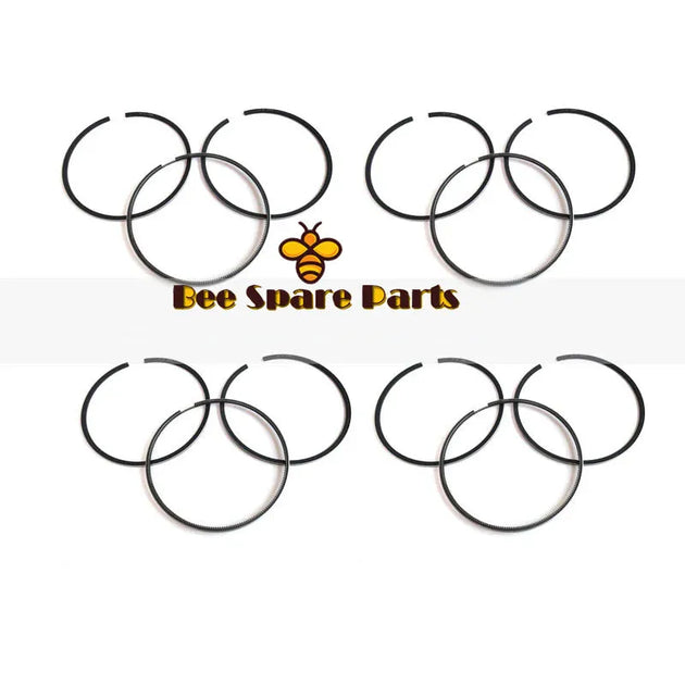 4 Set 85mm STD Piston Ring fit For Kubota V1902 D1402-Replacement Aftermarket Parts