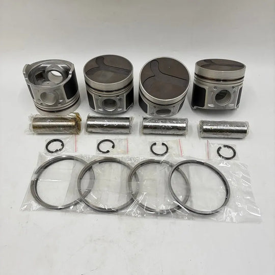 4 Sets STD Piston Kit with Ring 12010-63G01 Fit for Nissan TD42 TD27 Engine 96MM-Piston Kit-BeeSpareParts
