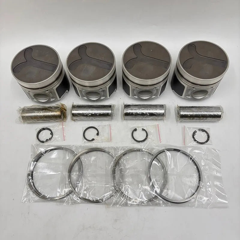 4 Sets STD Piston Kit with Ring 12010-63G01 Fit for Nissan TD42 TD27 Engine 96MM-Piston Kit-BeeSpareParts