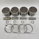 4 Sets STD Piston Kit with Ring 12010-63G01 Fit for Nissan TD42 TD27 Engine 96MM-Piston Kit-BeeSpareParts