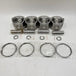 4 Sets STD Piston Kit with Ring 12010-63G01 Fit for Nissan TD42 TD27 Engine 96MM-Piston Kit-BeeSpareParts