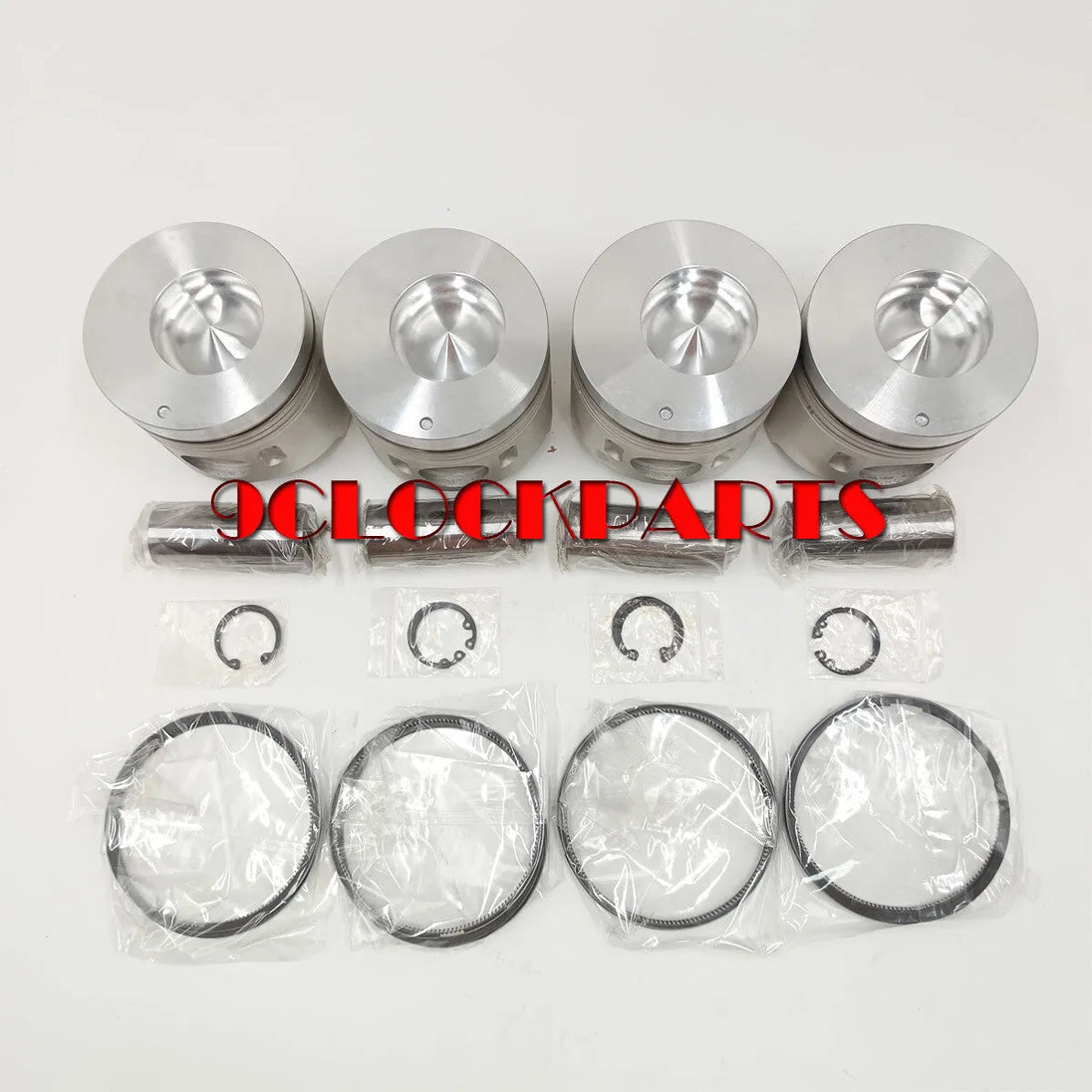 4 Sets STD Piston Kit With Ring ME016895 Fit For Mitsubishi 4D33 Engine 108MM-BeeSpareParts