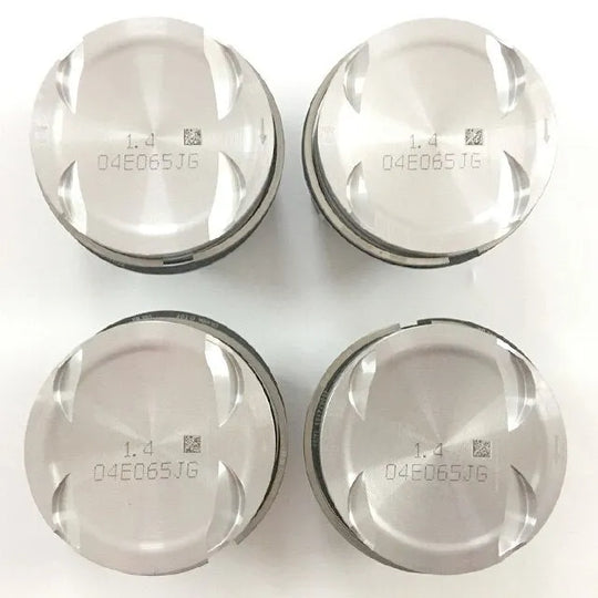 4 Stuks Originele 04E107065DG 04E107065GF 04E107065EJ 04E107065GL Zuiger Audi Vw Skoda EA211 1.4 Cmba Cxsa Czca Czdd 74.5Mm Std size-BeeSpareParts