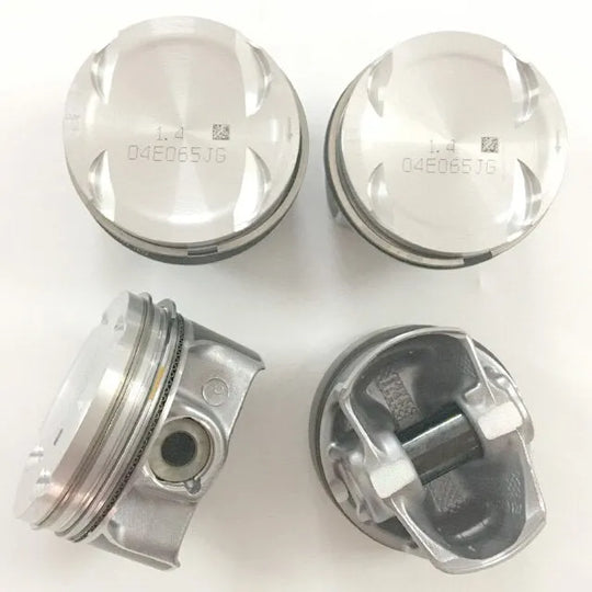 4 Stuks Originele 04E107065DG 04E107065GF 04E107065EJ 04E107065GL Zuiger Audi Vw Skoda EA211 1.4 Cmba Cxsa Czca Czdd 74.5Mm Std size-BeeSpareParts