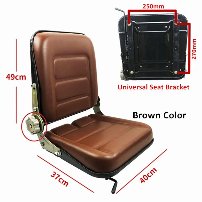 400X370X490mm Forklift Seat For Forklift Truck,Tractor,Skid Loader-BeeSpareParts