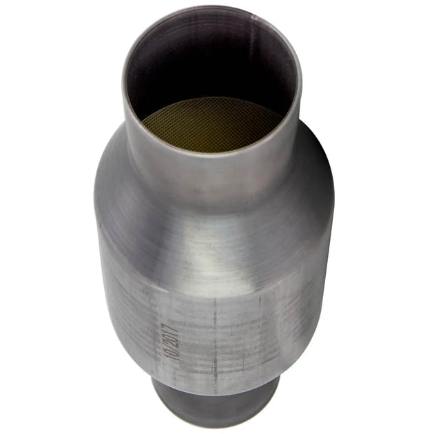 410250 New Catalytic Converter 2.5 inch Universal High Flow Performance Stainless Stainless Steel High Flow Three Way-BeeSpareParts