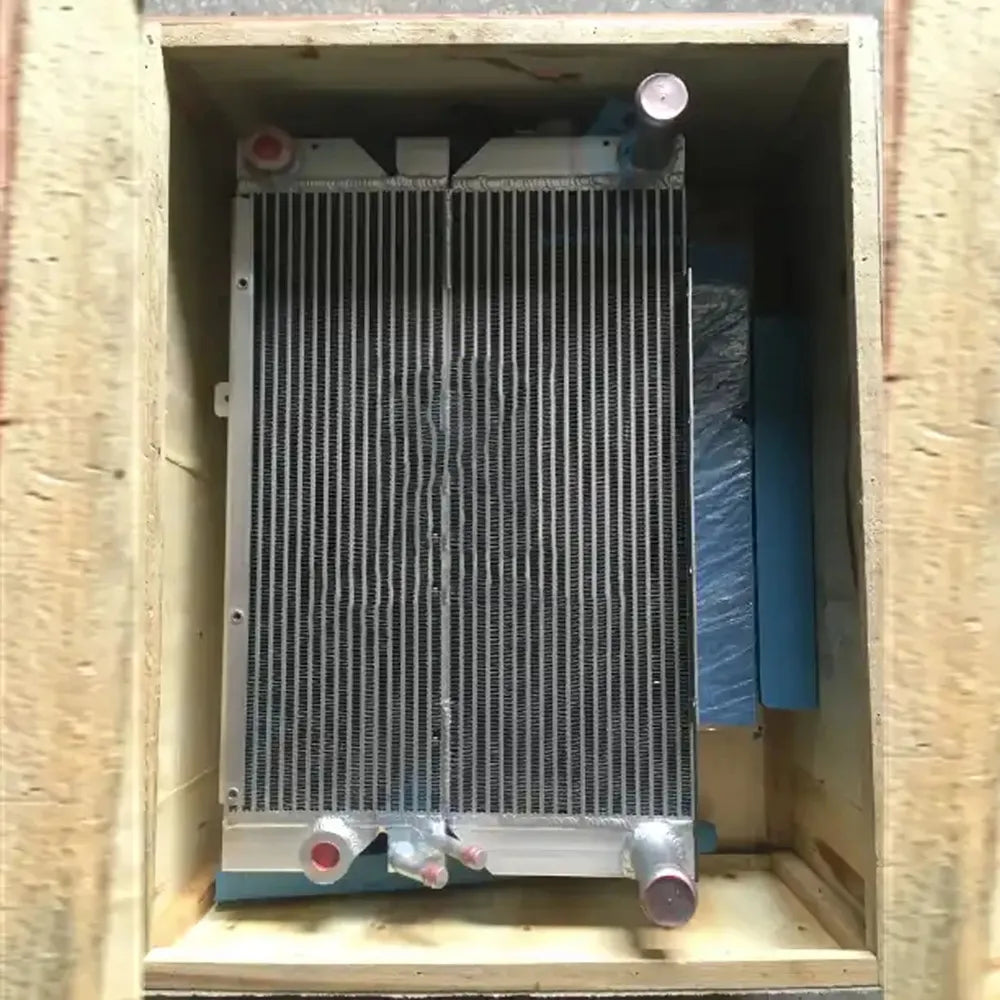 42N-03-11870 42N-03-11780 Radiator for Komatsu Backhoe Loader WB97R-5EO-BeeSpareParts