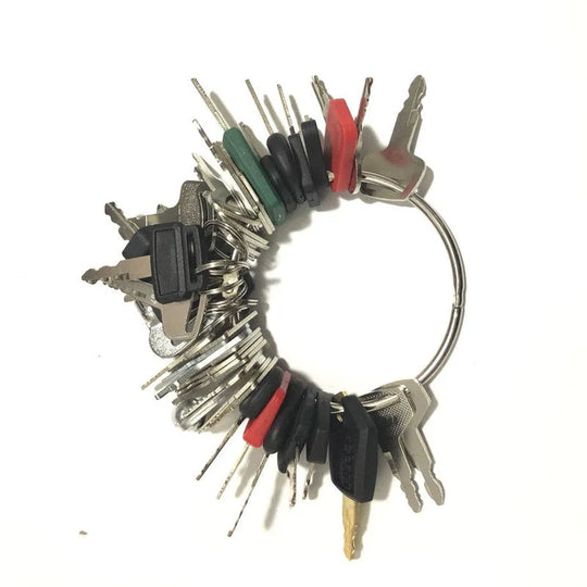 42pcs Heavy Equipment Key Construction Ignition Key Plant Key 5P8500 S450 H800-BeeSpareParts