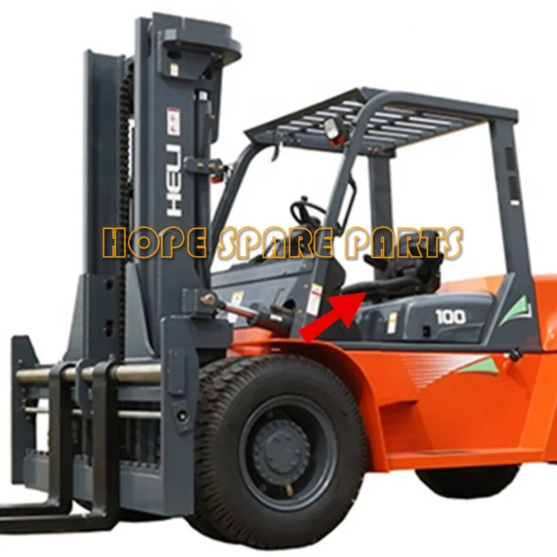 450X450X500mm Heftruck Seat Met Armsteun En Veiligheid Riem Voor Heftruck, Tractor,Skid Loader-BeeSpareParts