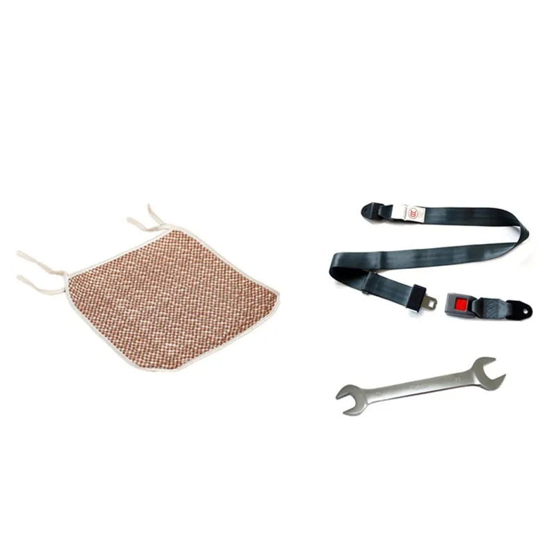 450X450X500mm Heftruck Seat Met Armsteun En Veiligheid Riem Voor Heftruck, Tractor,Skid Loader-Replacement Aftermarket Parts