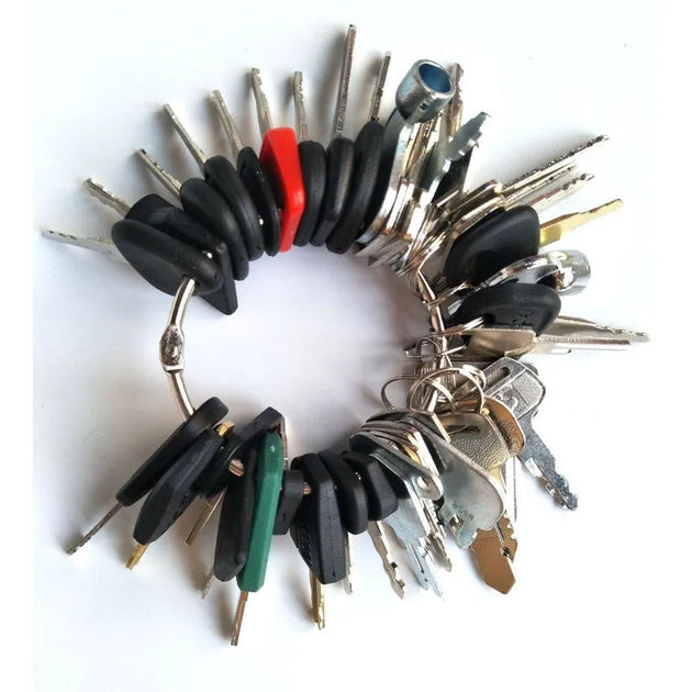 46 Keys Heavy Equipment / Construction Ignition Key Set-Replacement Aftermarket Parts