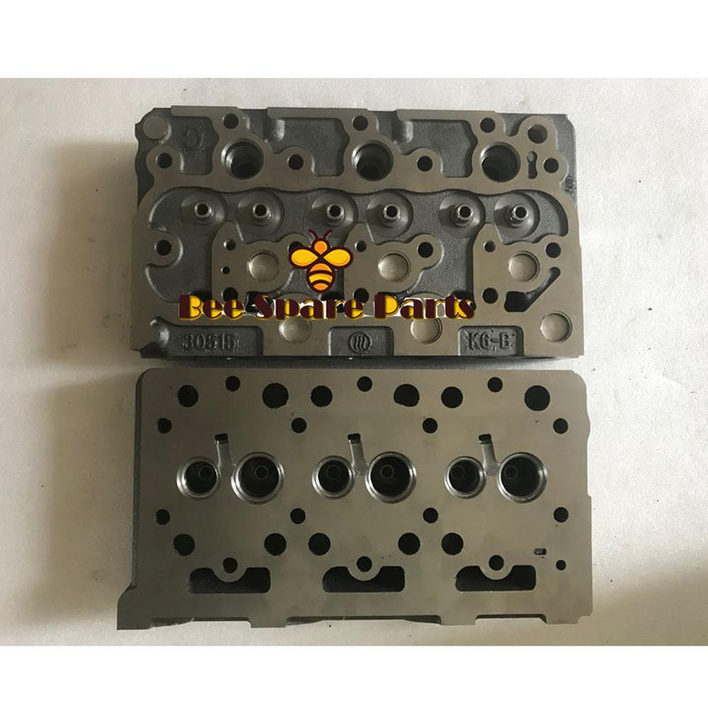 Complete Cylinder Head For Kubota D1402 Engine With Full Set Valves-Replacement Aftermarket Parts