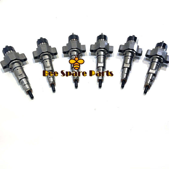 Fits Cummins ISL 8.3 (Set Of 6) Fuel Injectors 4921827 OEM