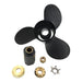 48-77346A45 13 X 19 Aluminum Propeller Prop with Complete hub Compatible with Mercury Mariner Outboard 40 60 90 75 hp Big foot-BeeSpareParts