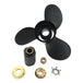 48-77346A45 13 X 19 Aluminum Propeller Prop with Complete hub Compatible with Mercury Mariner Outboard 40 60 90 75 hp Big foot-BeeSpareParts