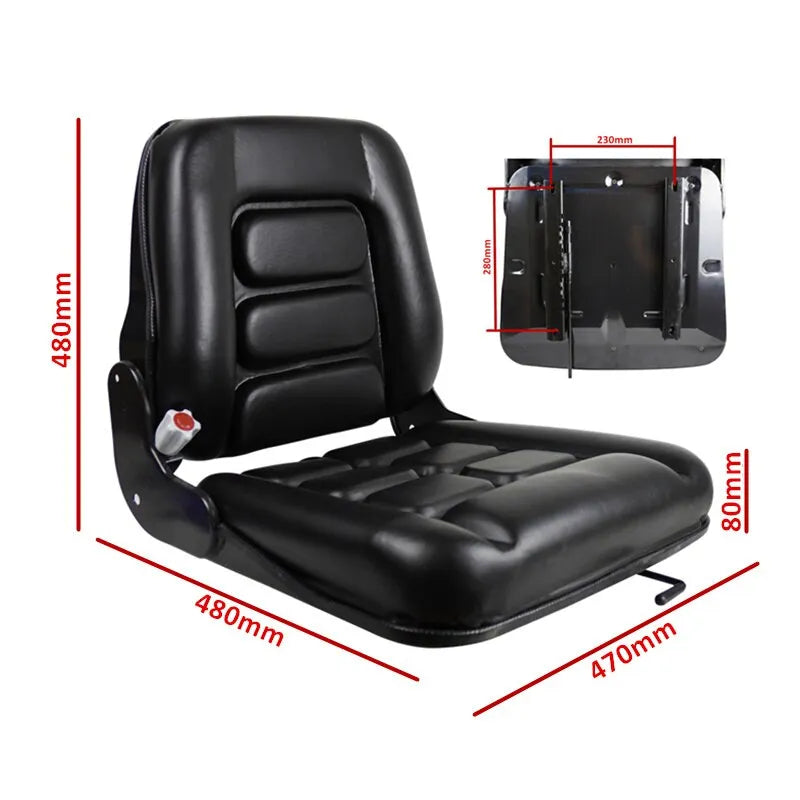 480X470X480mm Forklift Seat For Forklift Truck,Tractor,Skid Loader-BeeSpareParts