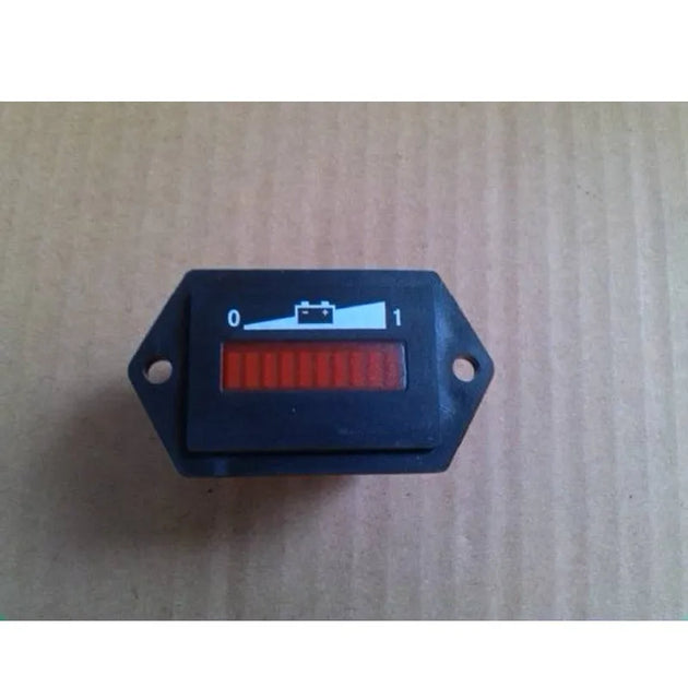 48V HOUR METER BATTERY GAUGE INDICATOR FOR CURTIS 906T 48HNDAO TYPE FOR ELECTRIC FORKLIFT TRUCK STACKE PALLET TRUCK GOLF CART-BeeSpareParts