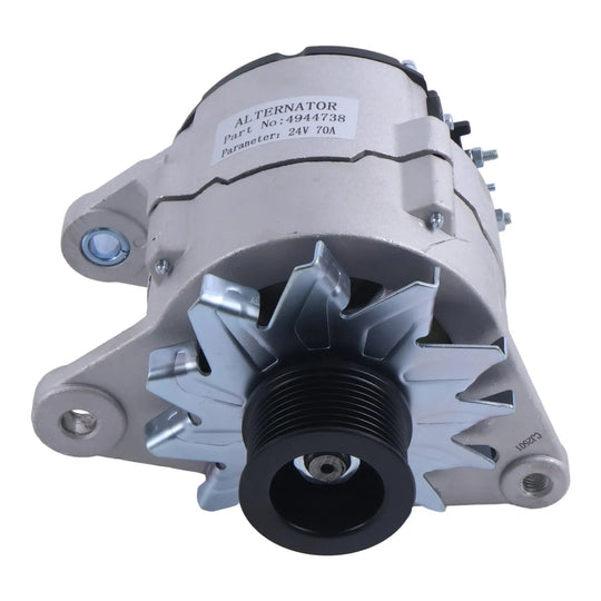 4944738 Alternater 28V 70A Fits For Cummins Engine 4B3.9 EQ6BTA5.9 ISDE6.7-BeeSpareParts