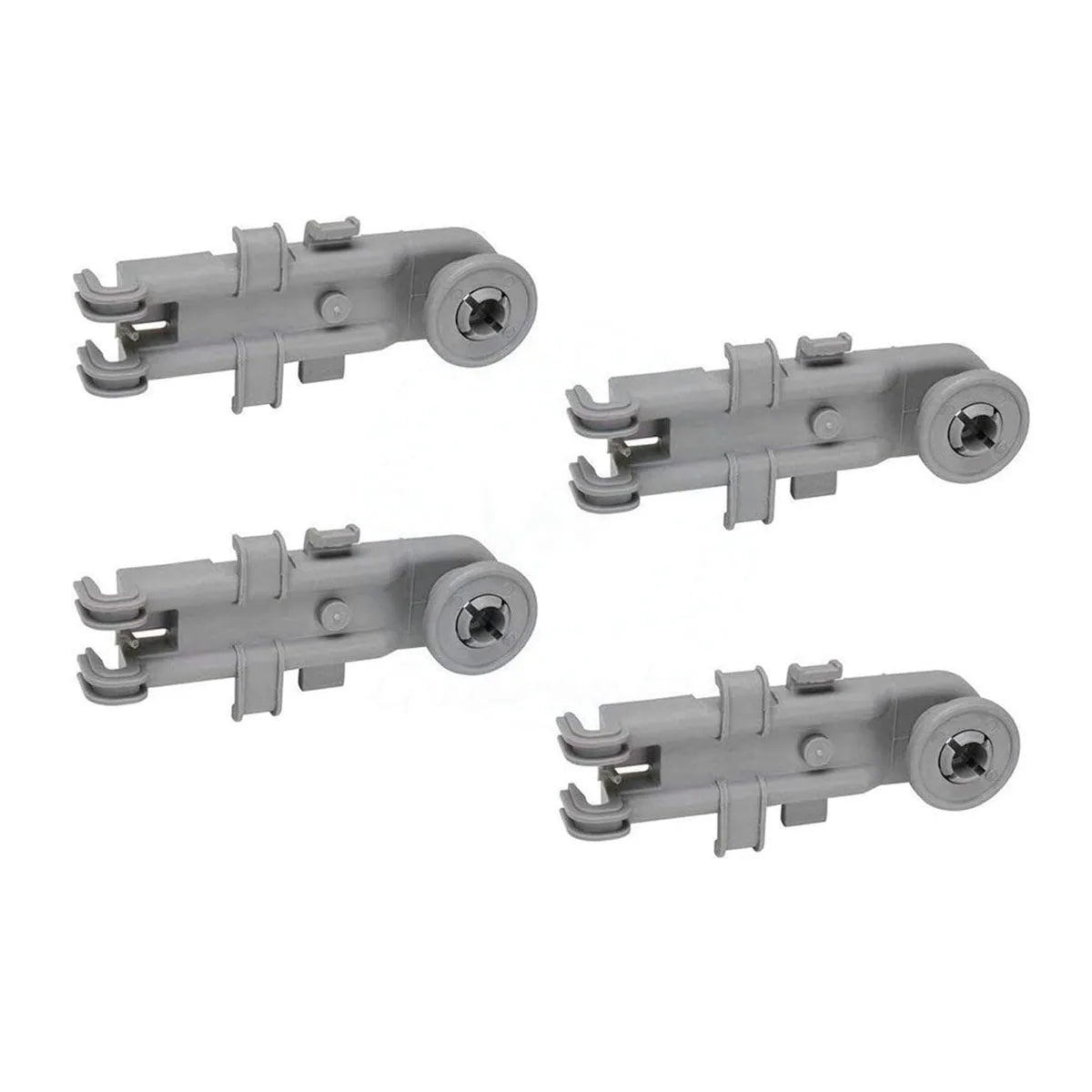 4PACK Upper Dishrack Wheel 8268743 for Whirlpool Kenmore KitchenAid Dishwasher-BeeSpareParts