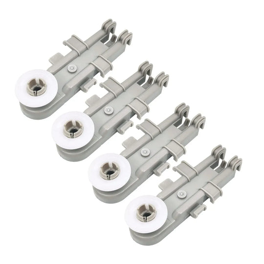4PACK Upper Dishrack Wheel 8268743 for Whirlpool Kenmore KitchenAid Dishwasher-BeeSpareParts