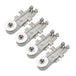 4PACK Upper Dishrack Wheel 8268743 for Whirlpool Kenmore KitchenAid Dishwasher-BeeSpareParts