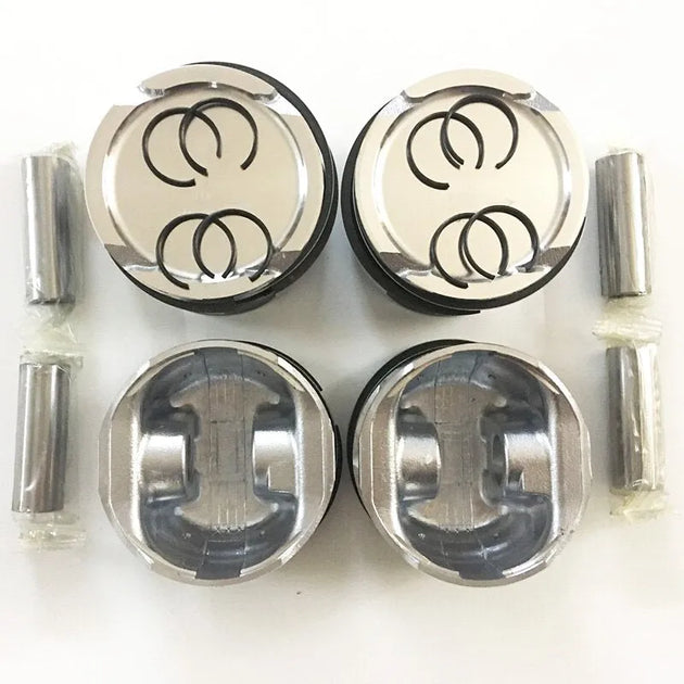 4PCS 036107065AT Engine Piston for VW Golf 4 Polo Skoda Octavia Fabia 1.4 16V AUA AUB AQQ AFK AHW AXP BBY BBZ BCA BLM 76.5MM STD-BeeSpareParts