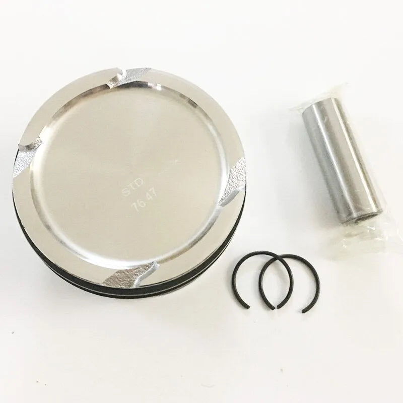 4PCS 036107065AT Engine Piston for VW Golf 4 Polo Skoda Octavia Fabia 1.4 16V AUA AUB AQQ AFK AHW AXP BBY BBZ BCA BLM 76.5MM STD-BeeSpareParts