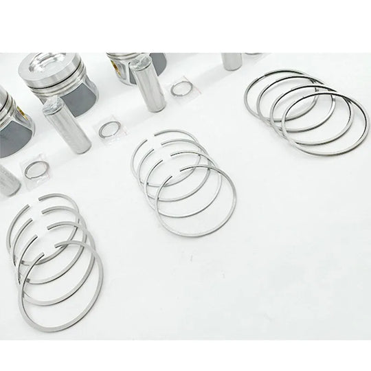 4PCS 03L107065AD 03L107065G 03L107065K/M/N 81MM Engine Piston for VW T5 Golf 6 Scirocco 2.0TDI CFCA CAHA CBBA CAAB CBDA CBAA STD-BeeSpareParts