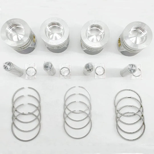 4PCS 03L107065AD 03L107065G 03L107065K/M/N 81MM Engine Piston for VW T5 Golf 6 Scirocco 2.0TDI CFCA CAHA CBBA CAAB CBDA CBAA STD-BeeSpareParts