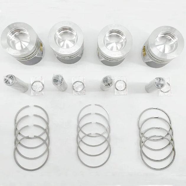 4PCS 03L107065AD 03L107065G 03L107065K/M/N 81MM Engine Piston for VW T5 Golf 6 Scirocco 2.0TDI CFCA CAHA CBBA CAAB CBDA CBAA STD-BeeSpareParts