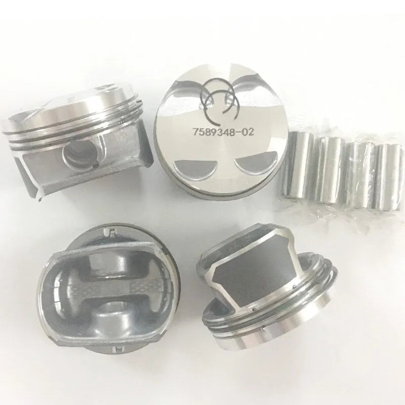 4PCS 0628.T1 0628T1 11257576975 11257589348 11257566477 Engine Piston for Citroen Mini Peugeot 1.6L N12B16A 5FS 5FK EP6 77MM STD-BeeSpareParts