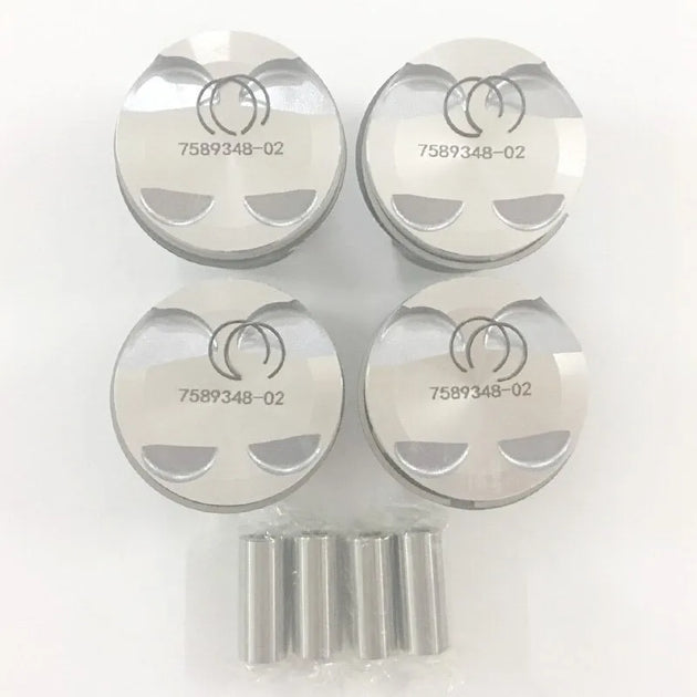 4PCS 0628.T1 0628T1 11257576975 11257589348 11257566477 Engine Piston for Citroen Mini Peugeot 1.6L N12B16A 5FS 5FK EP6 77MM STD-BeeSpareParts