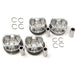 4PCS 11257576973 Diameter 77MM pin 20mm Piston assembly For MINI John Cooper Works Cabrio R57 Clubman R55 Roadster R59 1125 7 566 019-BeeSpareParts