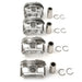 4PCS 11257576973 Diameter 77MM pin 20mm Piston assembly For MINI John Cooper Works Cabrio R57 Clubman R55 Roadster R59 1125 7 566 019-BeeSpareParts