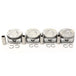 4PCS 11257576973 Diameter 77MM pin 20mm Piston assembly For MINI John Cooper Works Cabrio R57 Clubman R55 Roadster R59 1125 7 566 019-BeeSpareParts