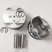 4PCS 55567934 55567935 55567940 55567941 55576441 Piston for Chevrolet Cruze Opel Astra H VAUXHALL Zafira 1.8L 2H0 A18XER A18XEL-BeeSpareParts