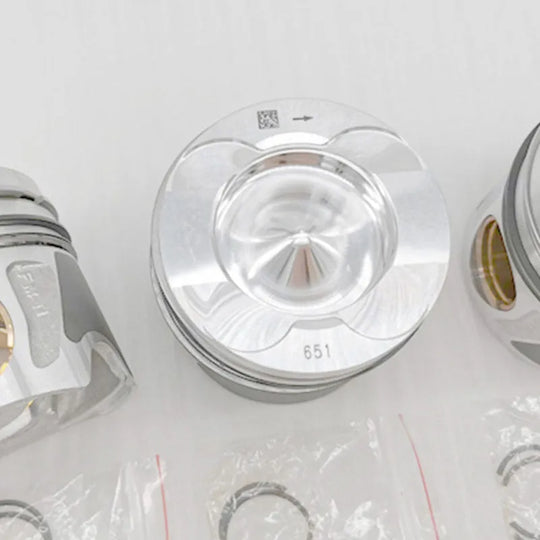 4PCS 6510300417 6510300917 6510301017 6510303317 Piston Kit for Mercedes OM651 With Piston Rings & Bolts Cylinder Dia 83MM-BeeSpareParts