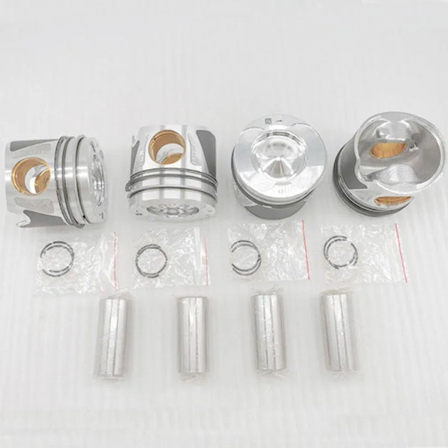4PCS 6510300417 6510300917 6510301017 6510303317 Piston Kit for Mercedes OM651 With Piston Rings & Bolts Cylinder Dia 83MM-BeeSpareParts