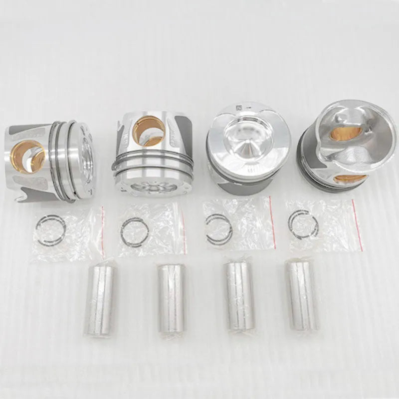 4PCS 6510300417 6510300917 6510301017 6510303317 Piston Kit for Mercedes OM651 With Piston Rings & Bolts Cylinder Dia 83MM-BeeSpareParts