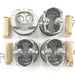 4PCS A2710305017 2710305017 2710306217 Engine Piston for Mercedes C200 C250 E200 E250 CGI M271 M271.860 M 271.861 1.8L 82MM STD-BeeSpareParts
