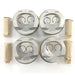 4PCS A2710305017 2710305017 2710306217 Engine Piston for Mercedes C200 C250 E200 E250 CGI M271 M271.860 M 271.861 1.8L 82MM STD-BeeSpareParts