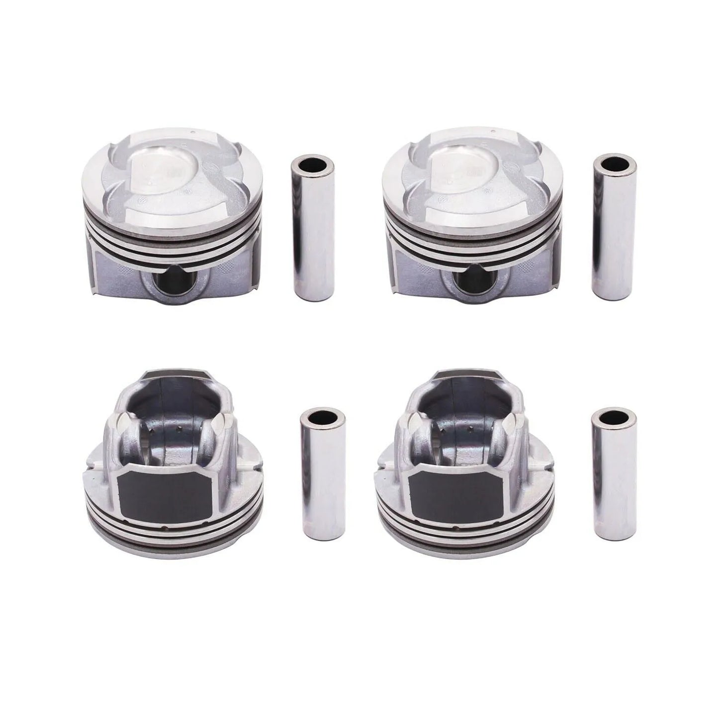 4PCS Engine Piston STD-AA 23041-2B600 Fit for Veloster Accent Rio 1.6L 2012-2017-BeeSpareParts