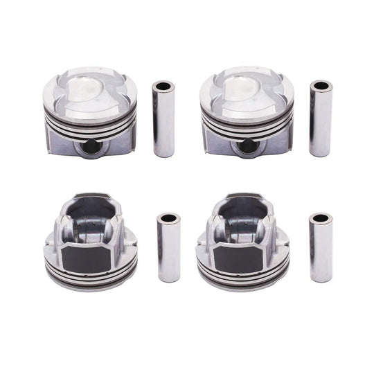 4PCS Engine Piston STD-AA 23041-2B600 Fit for Veloster Accent Rio 1.6L 2012-2017-BeeSpareParts