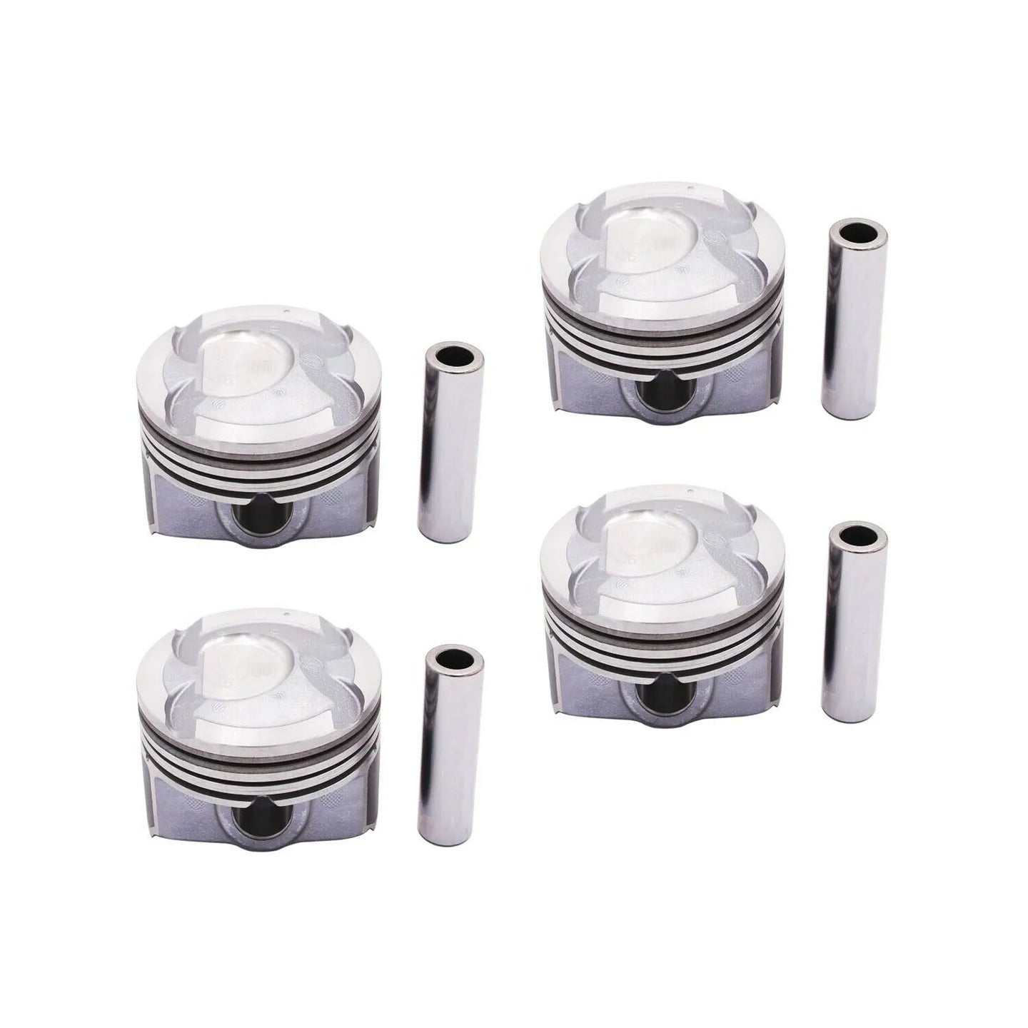 4PCS Engine Piston STD-AA 23041-2B600 Fit for Veloster Accent Rio 1.6L 2012-2017-BeeSpareParts