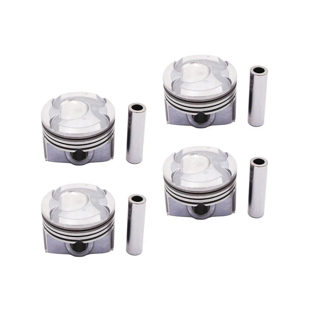 4PCS Engine Piston STD-AA 23041-2B600 Fit for Veloster Accent Rio 1.6L 2012-2017-BeeSpareParts