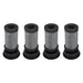 4Pcs Hydro Filters Element 15907 116-0164 117-0390 Compatible with Exmark Lazer Z AS E S X Series 48 52 60 72 Inch-BeeSpareParts
