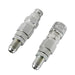 #10 JIC Thread 1/2" Flat Face Quick Connect Coupler Set For Bobcat Case GEHL NH-Replacement Aftermarket Parts