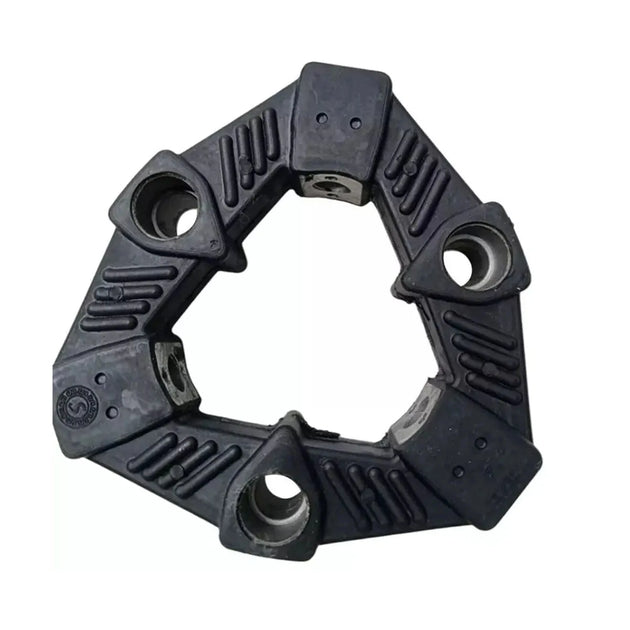 4AS Flexible Rubber Coupling Size 4 Compatible for Hitachi Excavator EX120-5 EX100 Replacement-Replacement Aftermarket Parts