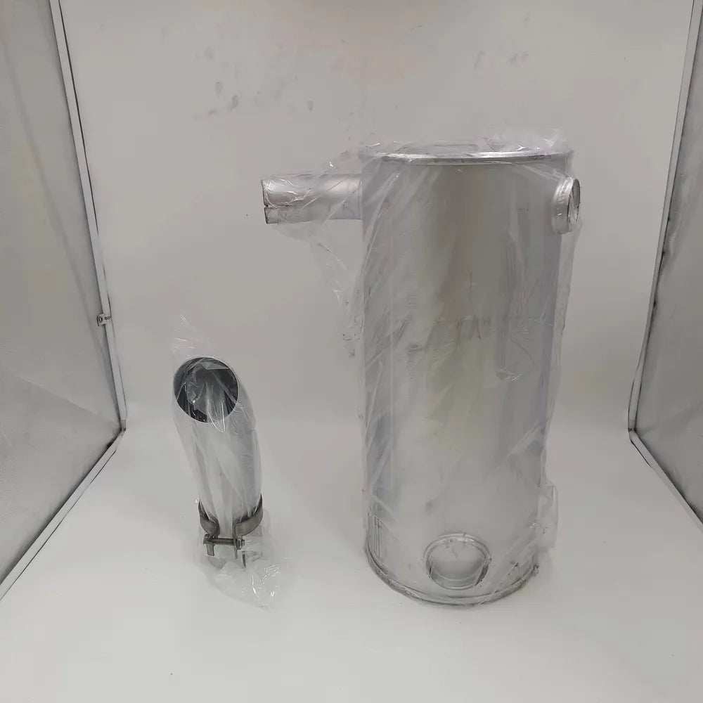 4BG1 Muffler Silencer 4419850 for Hitachi Excavator ZX110 ZX120 ZX130H ZX135US-Replacement Aftermarket Parts