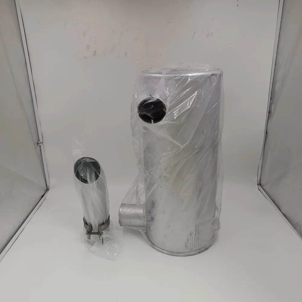 4BG1 Muffler Silencer 4419850 for Hitachi Excavator ZX110 ZX120 ZX130H ZX135US-Replacement Aftermarket Parts